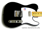 hot rod 52 tele black
